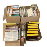 Boxes of Assorted Books