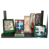 Lot of Assorted Christmas Ornaments
