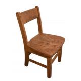 Child's Wood Chair - 13 x 13 x 24