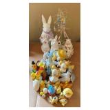 Lot of Assorted Easter Decorations