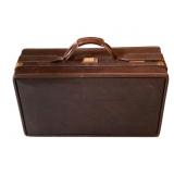 Vintage Hartmann Leather Suitcase - 21 x 8 x 12