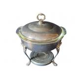 Silver Plated Chaffing Dish - 12 x 10
