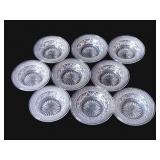 9 Imperial Cape Cod Bowls - 6' Round