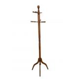 Wood Coat Rack - 57' Tall