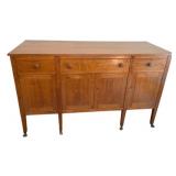 Vintage Hepplewhite Style Sideboard