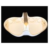 Hand Painted Nippon Dish - 8 x 5 x 3