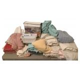 Lot of Assorted Linens & More