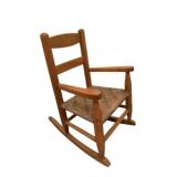 Wooden Child's Rocker - 15 x 21 x 24