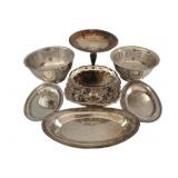 Lot of Silver Plated Bowls, Plates & More