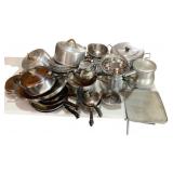 Lot of Assorted Pots & Pans