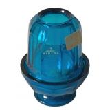 Viking Glass Blue Fairy Lamp - 5' Tall