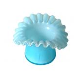 Fenton Ruffled Top Hat Vase - 5' Tall