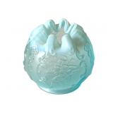 Fenton Opalescent Glass Vase - 5' Tall