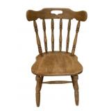 Wood Chair - 18 x 16 x 33