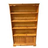 Wood Bookshelf - 36 x 63 x 12.5