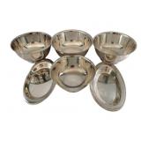 Lot of Silver Plated Bowls & Plates