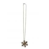 Graham Sterling Necklace w/ Snowflake Pendant