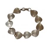 Vintage Link Charm Bracelet - 7' Long