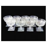 8 Westmoreland English Hobnail Sherbets