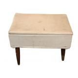 Vintage Storage Stool - 17.5 x 12 x 12