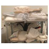 2 Shelves of Assorted Linens & More
