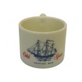 Old Spice Milk Glass Mug - 3' Tall