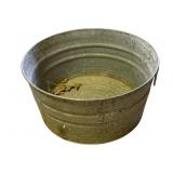 Metal Bucket Tub - 22 x 11