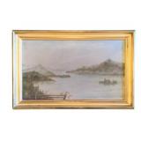 Framed Oil on Canvas - 14 x 20