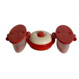 Lot of Assorted Plastic Storage Containers