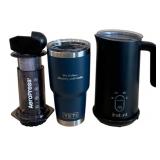 3 Assorted Coffee Items - Tumbler & More