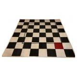 Checker board Square Rug - 7