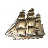Ship Plastic Wall Hanging - 27 x 21