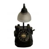 Rotary Phone Lamp - 9 x 12 x 7