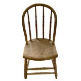 Wooden Chair - 17 x 16 x 34