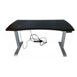 Adjustable Height Desk w/ wireless charging & more