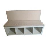 Bench w/ Storage Bottom - 58 x 18 x 39