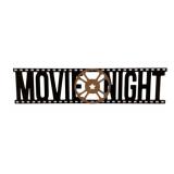 Movie Night Sign/Wall Art - 24 x 6