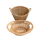 2 Baskets - 19 x 14, 17 x 22