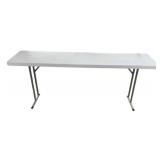Lifetime Folding Hard Plastic Table