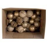 Box Lot of Christmas Ornaments