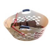 Laundry Basket w/ Contents