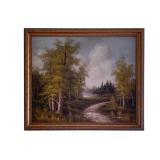 Oil on Canvas - 27 x 23