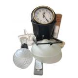 Lot of Assorted Items - Clocks, Decor & More