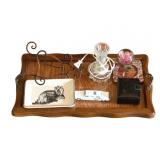 Lot of Assorted Items - Tray, Decor & More