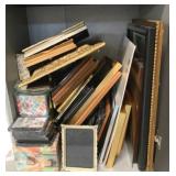 Lot of Assorted Picture Frames & More