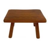Wood Stool - 9 x 13 x 8
