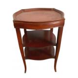 3 Teir Wood Table - 20 x 18 x 27