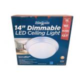 14" Dimmable LED Ceiling Light w/ Box