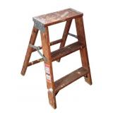 Werner Wood Step Ladder - 2ft. Tall