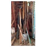 Lot of Assorted Yard Tools
